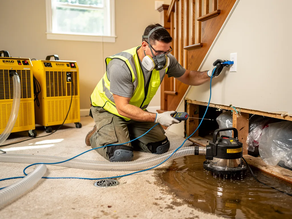 Burst Pipe Cleanup