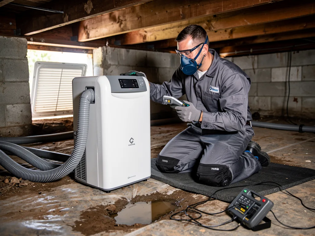 Crawl Space Drying