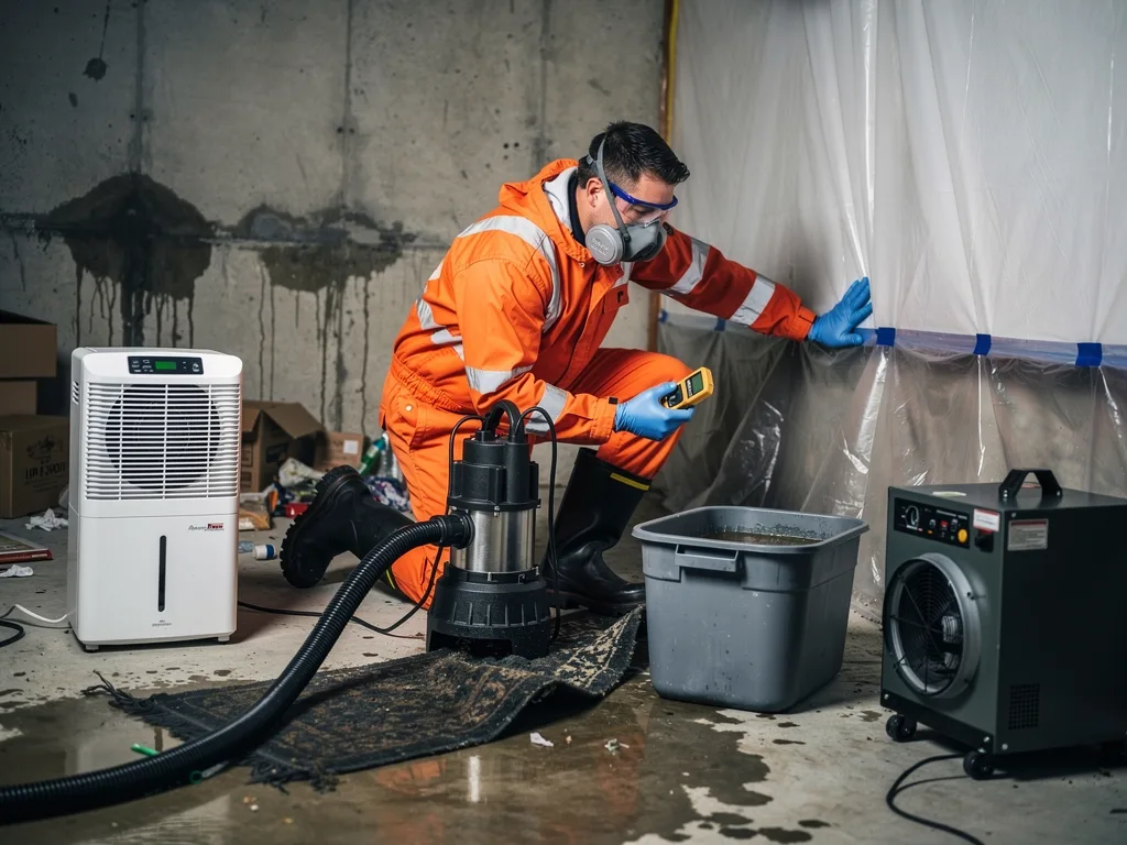 Sewage Backup Cleanup